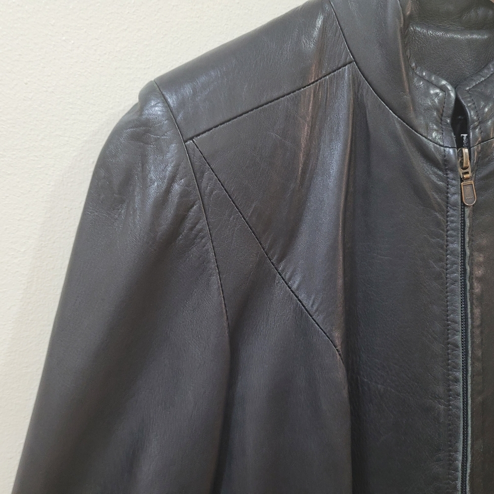 Dimitri long leather jacket - Picture 6 of 10